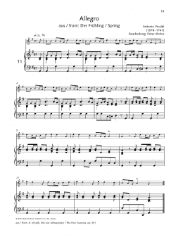 page one of Allegro (Woodwind Solo)