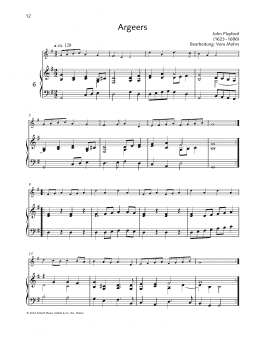 page one of Argeers (Woodwind Solo)