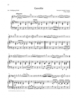 page one of Gavotte (String Solo)