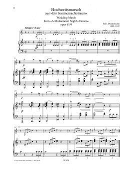 page one of Wedding March (String Solo)