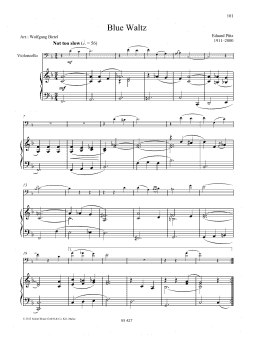 page one of Blue Waltz (String Solo)