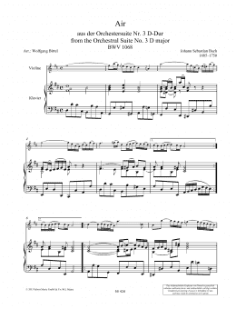 page one of Air (String Solo)
