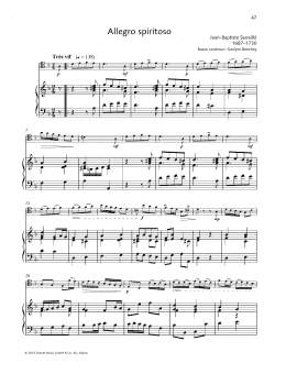 page one of Allegro Spiritoso (String Solo)