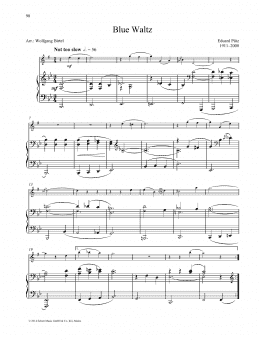 page one of Blue Waltz (Woodwind Solo)