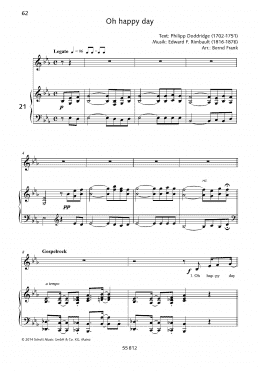 page one of Oh Happy Day (Piano & Vocal)