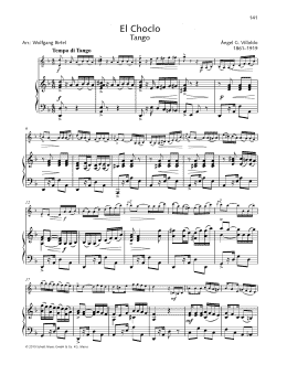 page one of El Choclo (String Solo)