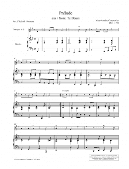 page one of Prélude (Brass Solo)