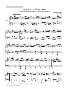 page one of The Small Windmills (Piano Solo)