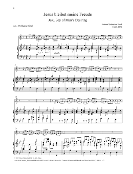 page one of Jesu, Joy of Man's Desiring (Brass Solo)