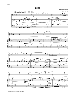 page one of Echo (Woodwind Solo)
