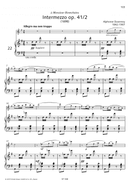 page one of Intermezzo (Woodwind Solo)