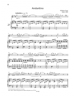 page one of Andantino (Woodwind Solo)