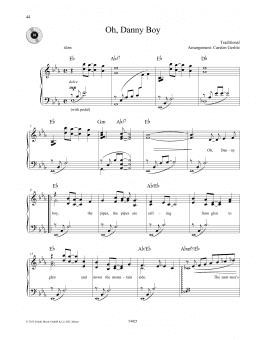 page one of Oh Danny Boy (Piano Solo)