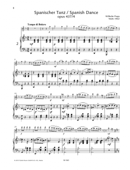 page one of Spanish Dance (Woodwind Solo)