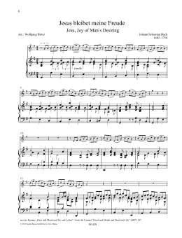 page one of Jesu, Joy of Man's Desiring (Woodwind Solo)