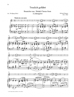 page one of Treulich geführt (Brass Solo)