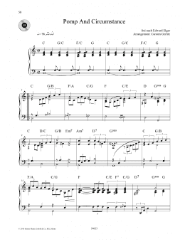 page one of Pomp And Circumstance (Piano Solo)