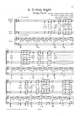 page one of O Holy Night (Choir)