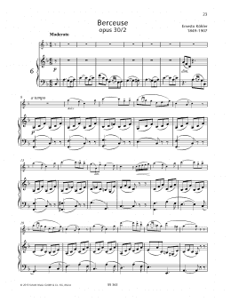 page one of Berceuse (Woodwind Solo)