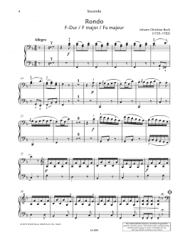 page one of Rondo (Piano Duet)