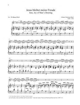 page one of Jesu, Joy of Man's Desiring (Woodwind Solo)