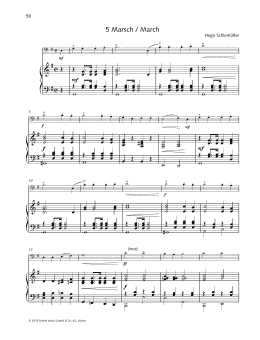 page one of March (String Solo)
