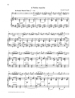 page one of Petite marche (String Solo)