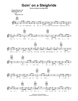 page one of Goin' On A Sleighride (Easy Guitar)