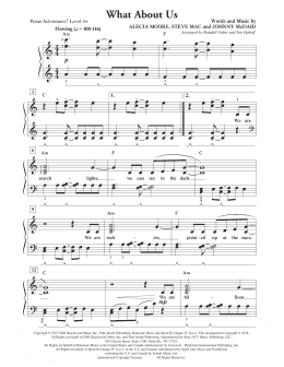 page one of What About Us (Piano Adventures)