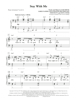 page one of Stay with Me (Piano Adventures)