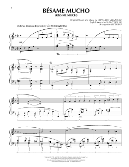 page one of Bésame Mucho (Kiss Me Much) (Piano Solo)