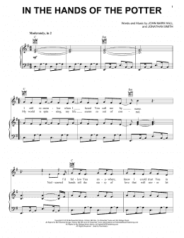 page one of In The Hands Of The Potter (Piano, Vocal & Guitar Chords (Right-Hand Melody))