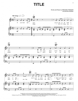 page one of Title (Piano, Vocal & Guitar Chords (Right-Hand Melody))