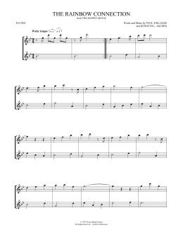 page one of The Rainbow Connection (Flute Duet)