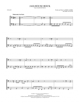 page one of Jailhouse Rock (Cello Duet)