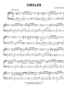 page one of Circles (Piano Solo)