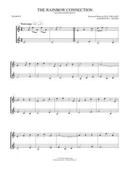 page one of The Rainbow Connection (Trumpet Duet)