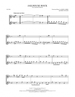 page one of Jailhouse Rock (Flute Duet)