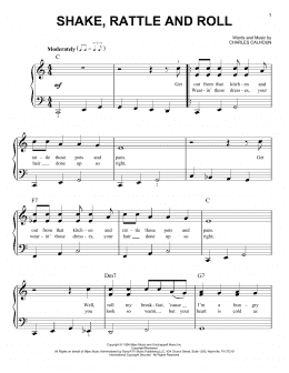 page one of Shake, Rattle And Roll (Easy Piano)