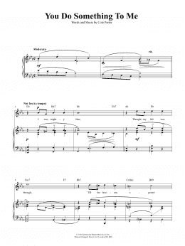 page one of You Do Something To Me (Piano, Vocal & Guitar Chords (Right-Hand Melody))
