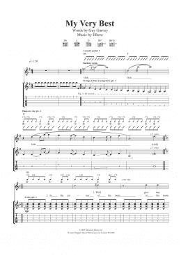 page one of My Very Best (Guitar Tab)