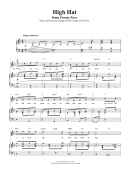 page one of High Hat (Piano, Vocal & Guitar Chords (Right-Hand Melody))