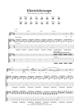 page one of Electricityscape (Guitar Tab)