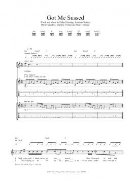 page one of Got Me Sussed (Guitar Tab)