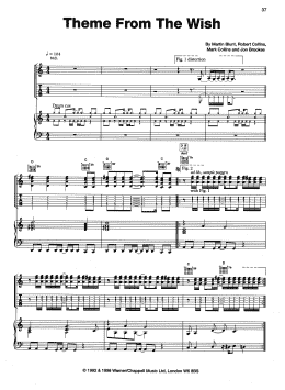 page one of Theme From The Wish (Piano, Vocal & Guitar Chords (Right-Hand Melody))
