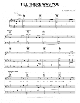 page one of Till There Was You (Vocal Pro + Piano/Guitar)