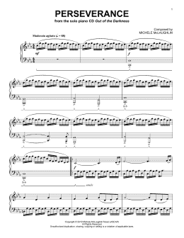 page one of Perseverance (Piano Solo)