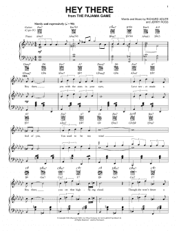 page one of Hey There (Vocal Pro + Piano/Guitar)