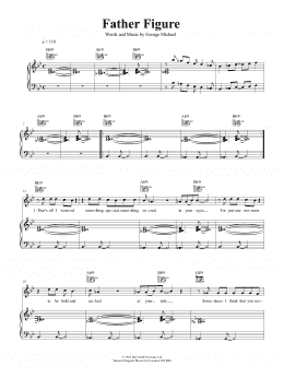 page one of Father Figure (Piano, Vocal & Guitar Chords (Right-Hand Melody))