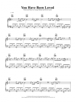 page one of You Have Been Loved (Piano, Vocal & Guitar Chords (Right-Hand Melody))